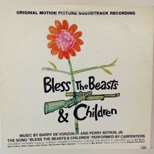 Bless The Beasts & Children Movie Soundtrack 1971 Original Vinyl LP Record Album